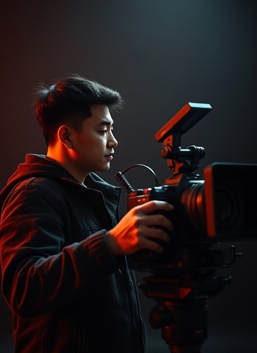 黑马影视导演工作照